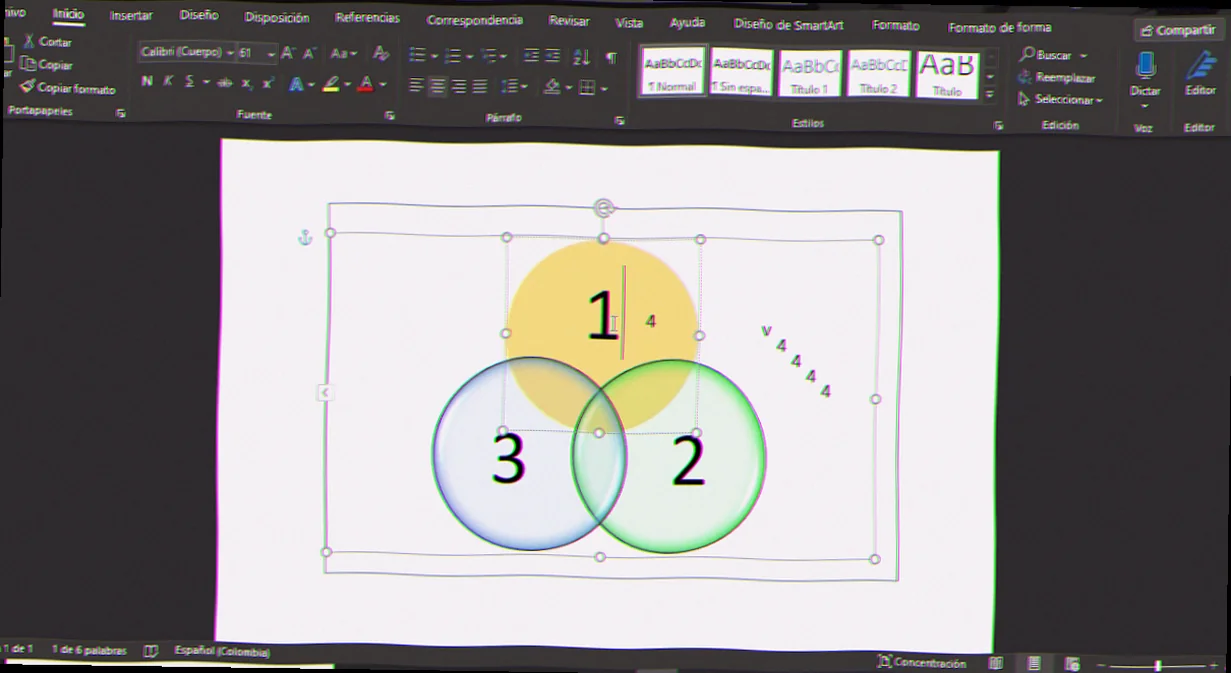 Redigering af Venn diagram