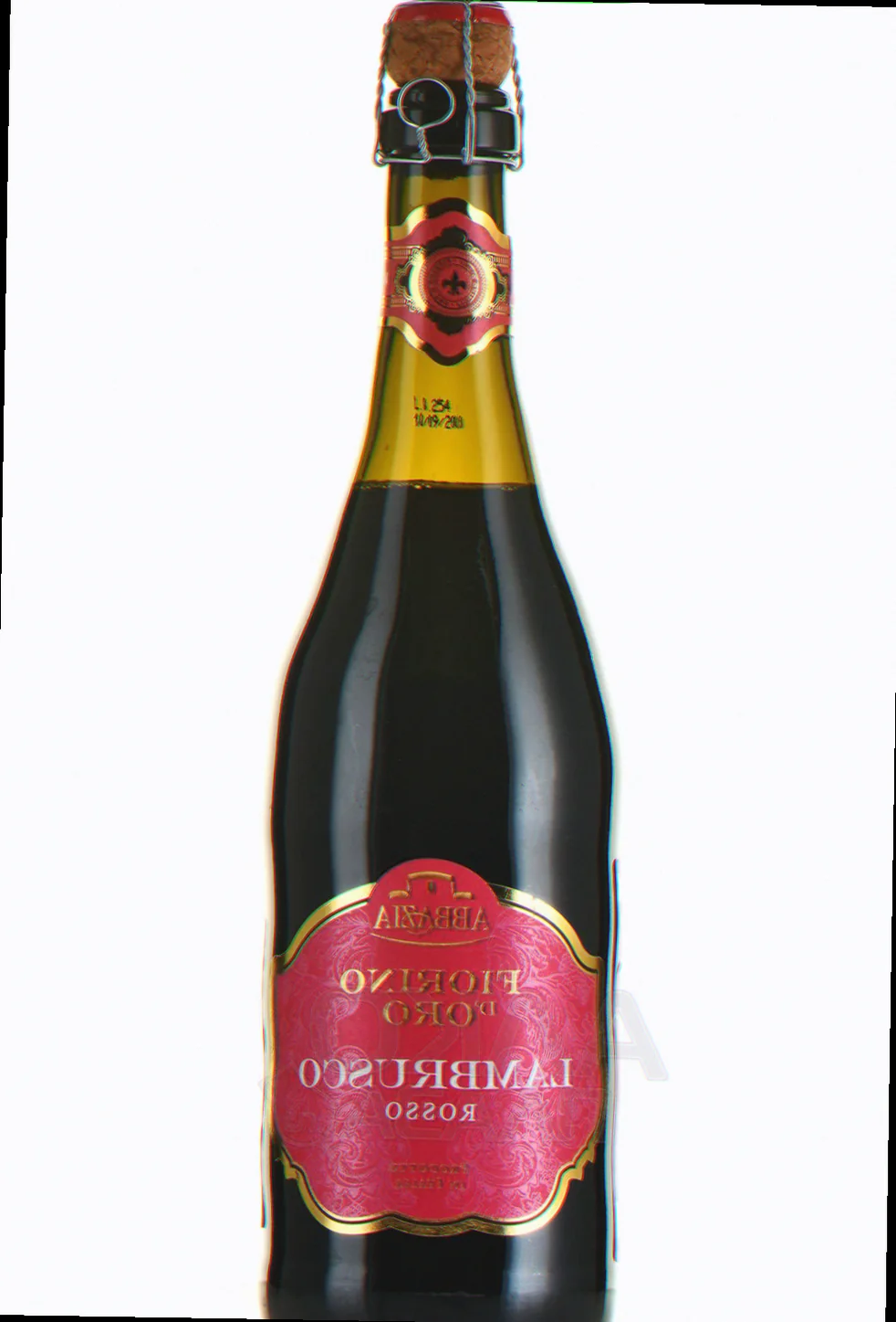 Flasken af Fiorino d oro lambrusco rosso