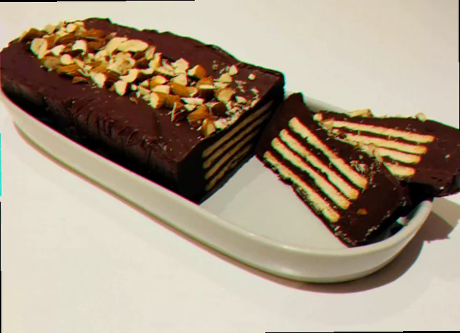 Firkantede vaniljekiks med chokolade