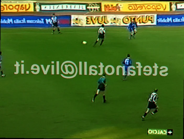 Juventus logo på skærm