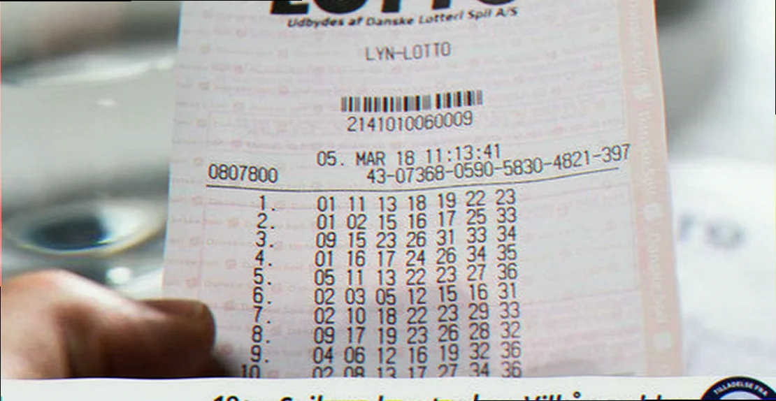 Lotto tal trukket live.