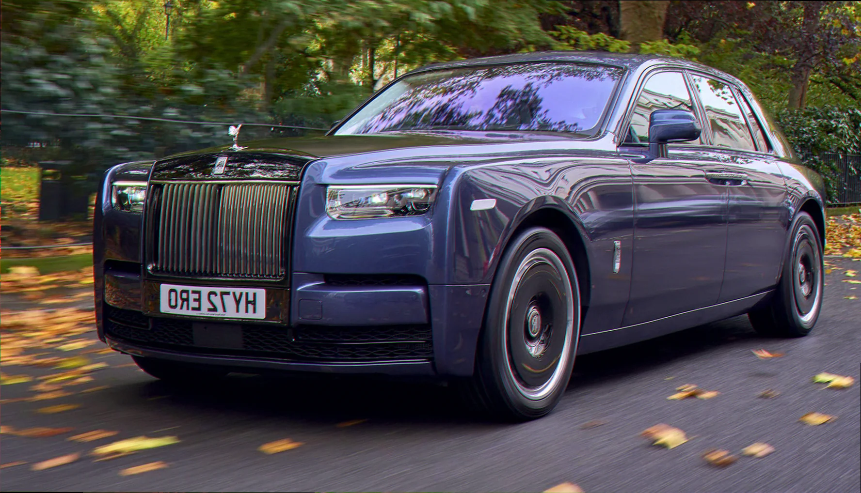 Royce Phantom set fra siden