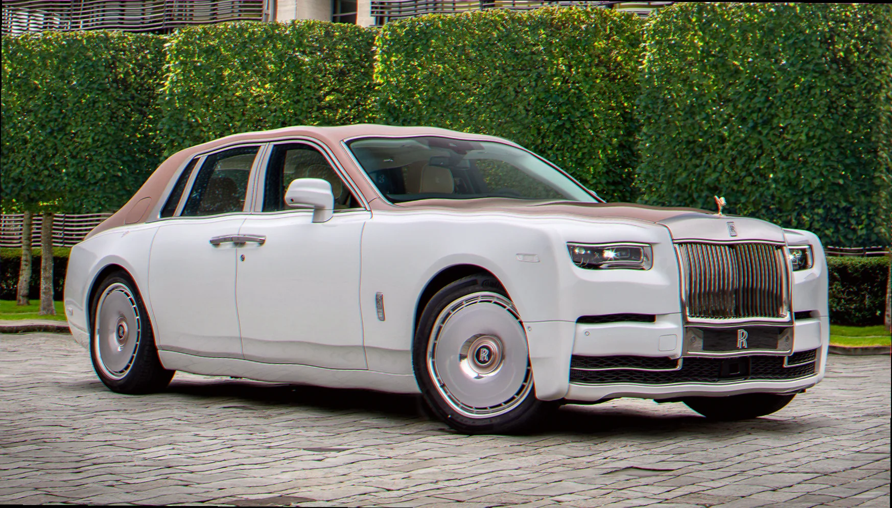 Luksuriøst interiør i Royce Phantom